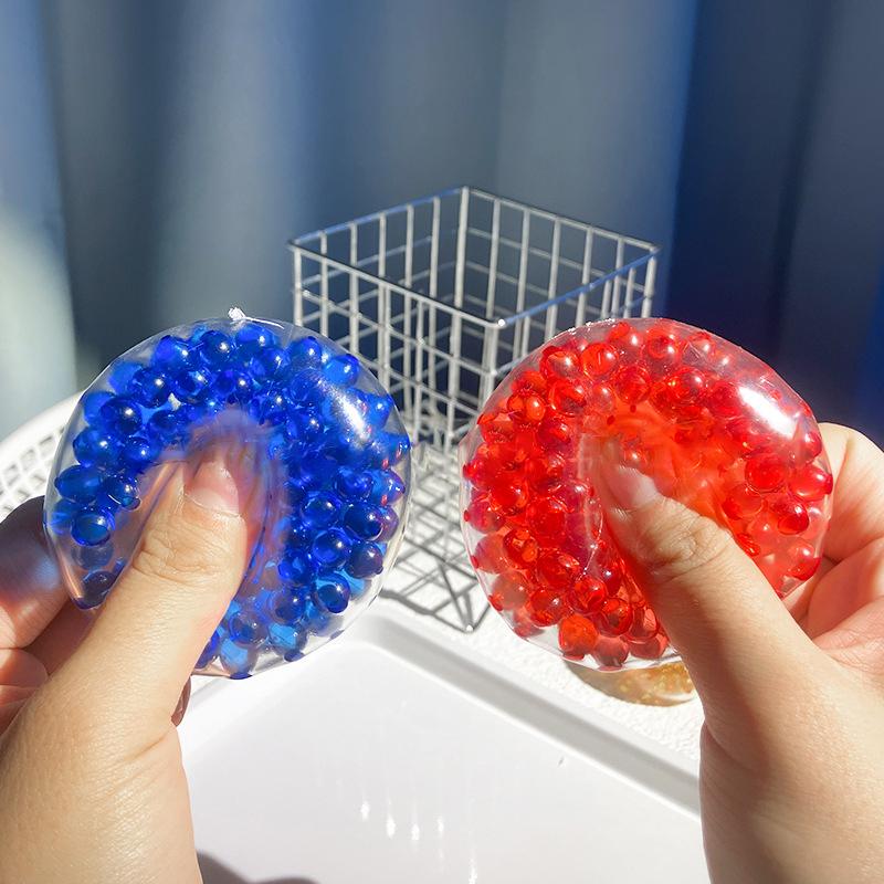 Kreative Explosionsperlen Geräuschvolle Kugel Stressabbauende Spielzeuge Langsam zurückfederndes Spielzeug Fidget-Spielzeug Kinder Dekompressionsspielzeug
