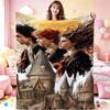 Hogwarts School Crest Flannel Blanket Comfortable Skinfriendly Fleece Blanket For Office Sofa Home Party Decor Memorial Gift