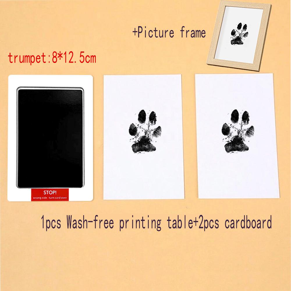 

Набор чернил для отпечатков лап домашних животных и детей, набор для отпечатков лапок, нетоксичный сувенир без чернил VIC, безопасный и долговечный
