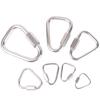 304 Stainless Steel Triangle Quick Link Carabiner Lock
