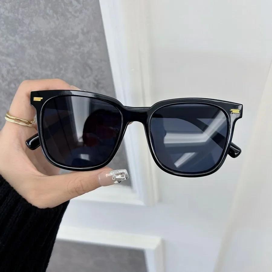 Designer Brand Square Sunglasses Women Men Colorful Big Frame Sun Glasses Female Mirror Black Cool Fashion