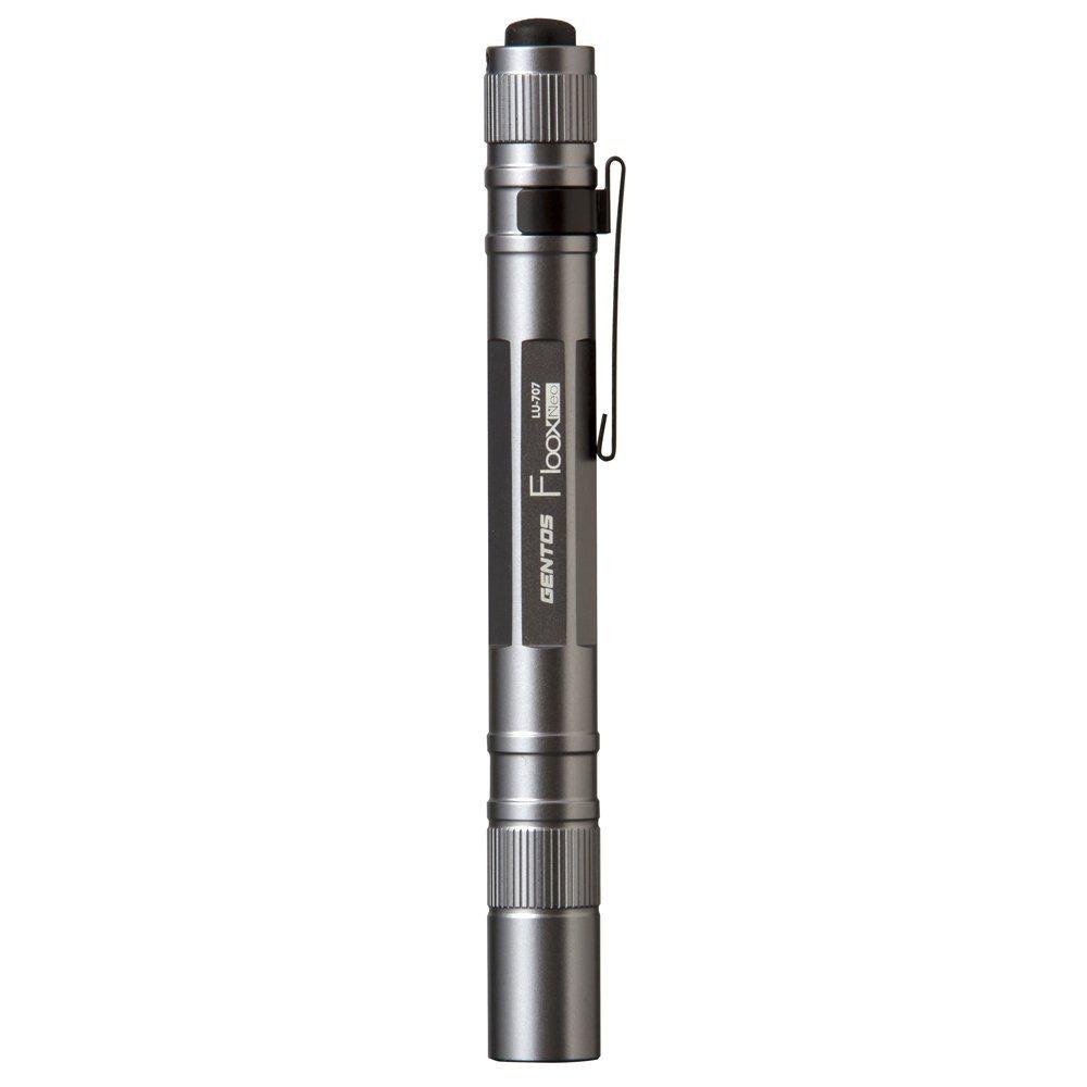 GENTOS LED Flashlight Penlight [90 Lumens / 10 Hours of Use] Uses Two AAA Batteries, Flux Neo LU-707, ANSI Compliant