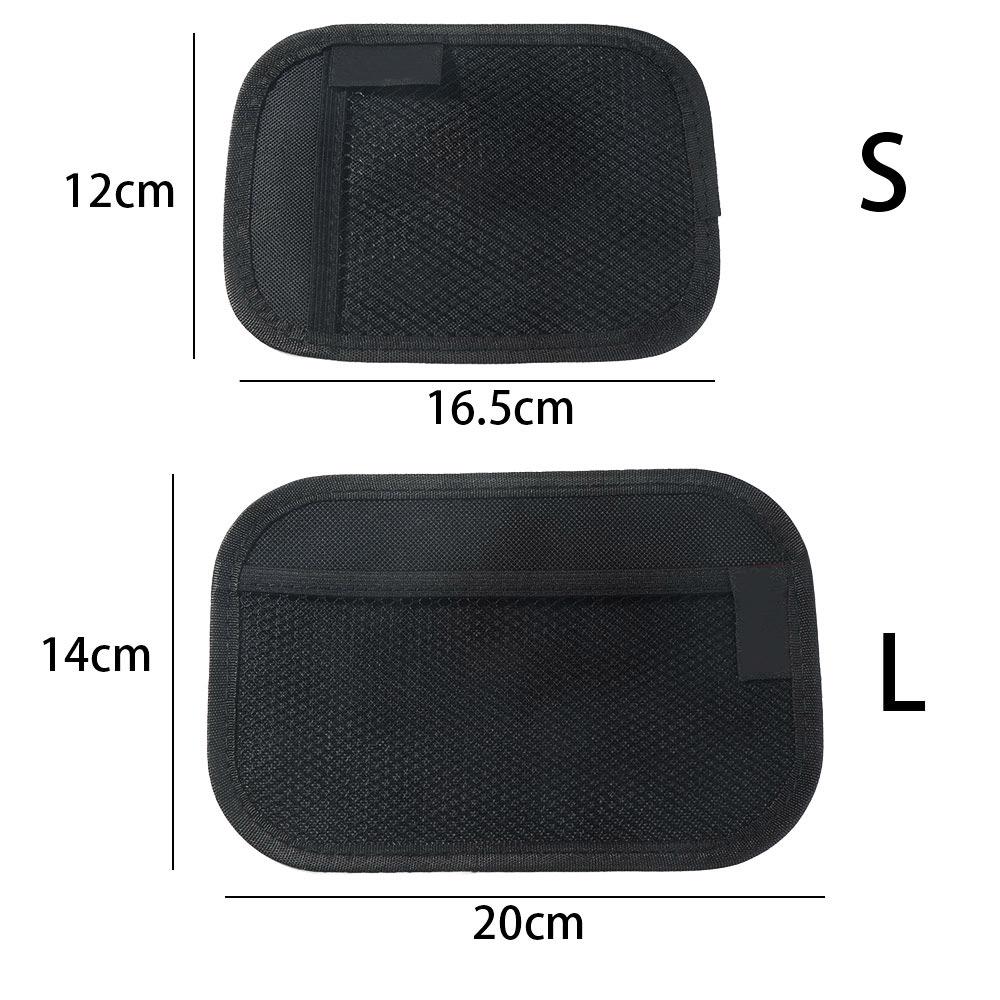 Paste Accessories Storage Stowing Tidying Mobile Phone Net Bag Pocket Car Supplies Auto Interior