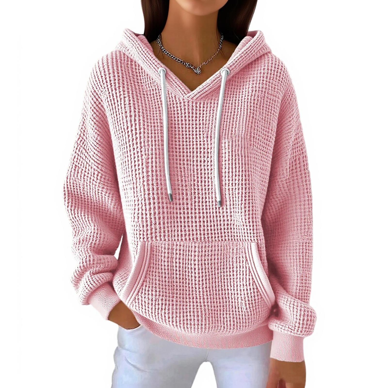 

Женский модный повседневный однотонный свитшот с длинными рукавами XL зелёный