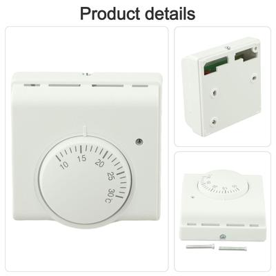 High Quality Practical Brand New Thermostat Temperature Switch White Room 2 Wire 220V AC Temperature Controller