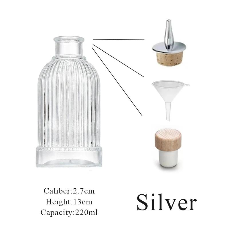 Cocktail Bitters Bottles With Cap Vintage Glass With Stainless Steel Caps Kitchen Seasoning Tools Bar Bartender Accessories