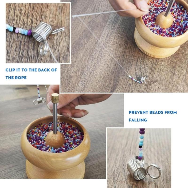 Schmuck Basteln Perlenbretter 11-teiliges Set aus robusten Filz Rechteck Perlenmatten mit alphabetischer Skala Wohnaccessoire