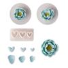 Earring Molds, Jewelry Molds for Earrings Pendant Keychain Jewelry Making, DIY Crafting Casting Molds for Beginners DIY