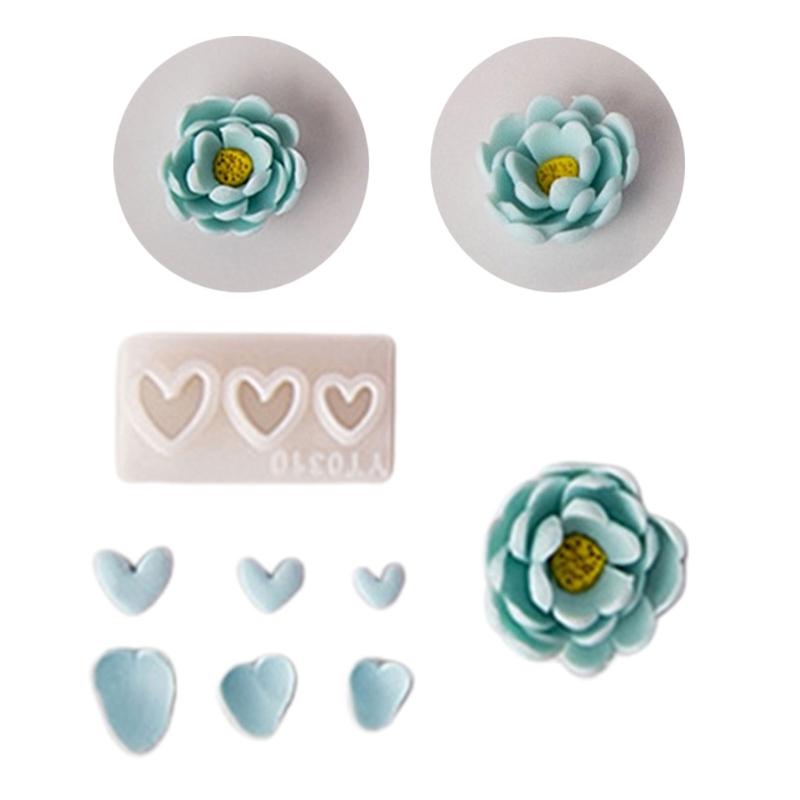 Earring Molds, Jewelry Molds for Earrings Pendant Keychain Jewelry Making, DIY Crafting Casting Molds for Beginners DIY