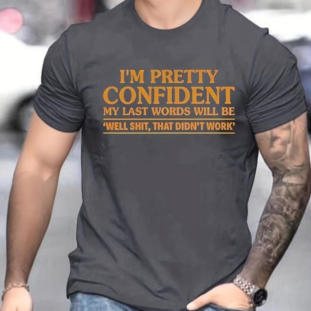 Sommerliches, lockeres Herren-T-Shirt mit 3D-Druck und Hai-Muster, lässiges, schmal geschnittenes T-Shirt mit Rundhalsausschnitt und kurzen Ärmeln