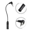 Vehicle AM/FM Radio Aerial Extension Car Stereo Audio Radio Antenna Adapter General Elbow Antenna Male to Female Plug Cable