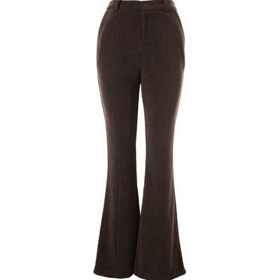 Betu Women's High-Waist Corduroy Flared Pants