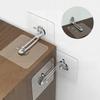 2/1PCS Punch-free Anti-tilt Artifact Cabinet Anti-tilt Fixer Shoe Cabinet Wardrobe Bookshelf Children's Furniture Connection Fixer