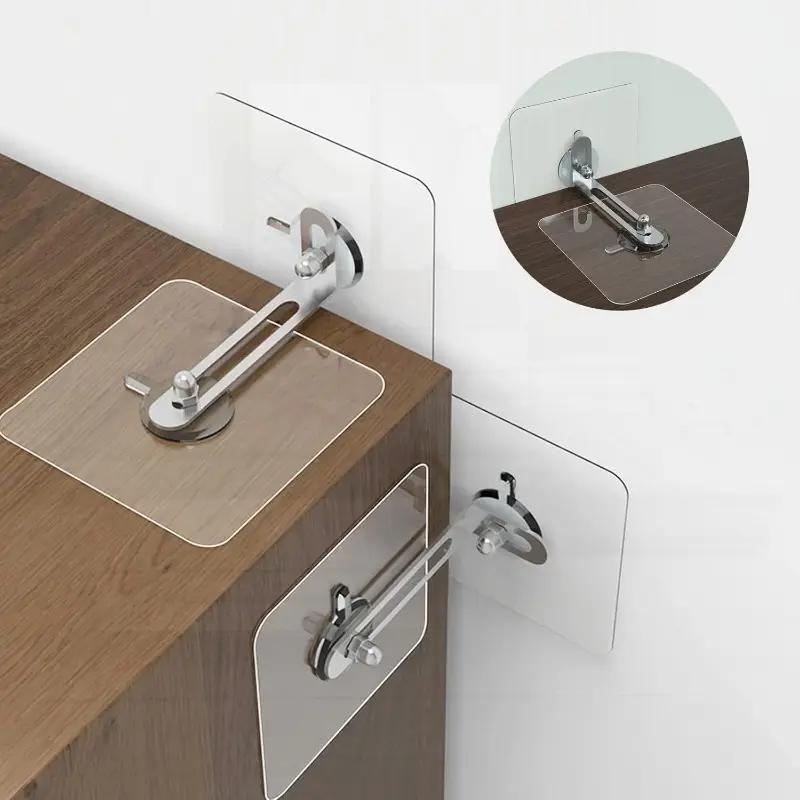 2/1PCS Punch-free Anti-tilt Artifact Cabinet Anti-tilt Fixer Shoe Cabinet Wardrobe Bookshelf Children's Furniture Connection Fixer