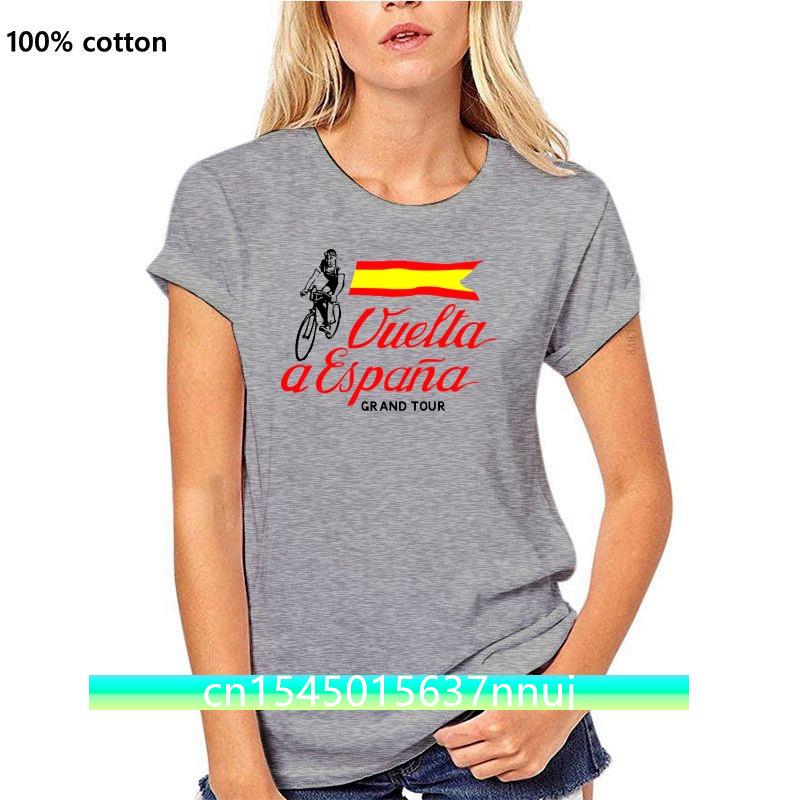 Nové tričko Vuelta A Espana s potiskem pro pánské vintage španělské cyklistické tričko s motivem Grand Tour ve Španělsku