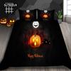 Halloween Duvet Cover Set Thumbedding Halloween Decor Mysterious Forest Bedding Set Polyester Double Queen King Size Quilt Cover