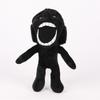 Foundation Black Monster Plush Doll Soft Short Plush Toy For Fans And Collectors