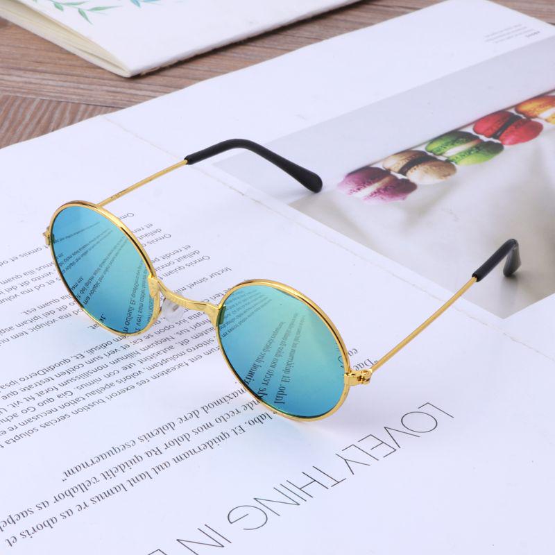 Nové kulaté dětské brýle 2020 Rámeček brýlí pro chlapečky Dívčí rám brýlí Vintage Dětské fotografické rekvizity Gentleman Studio Shoot