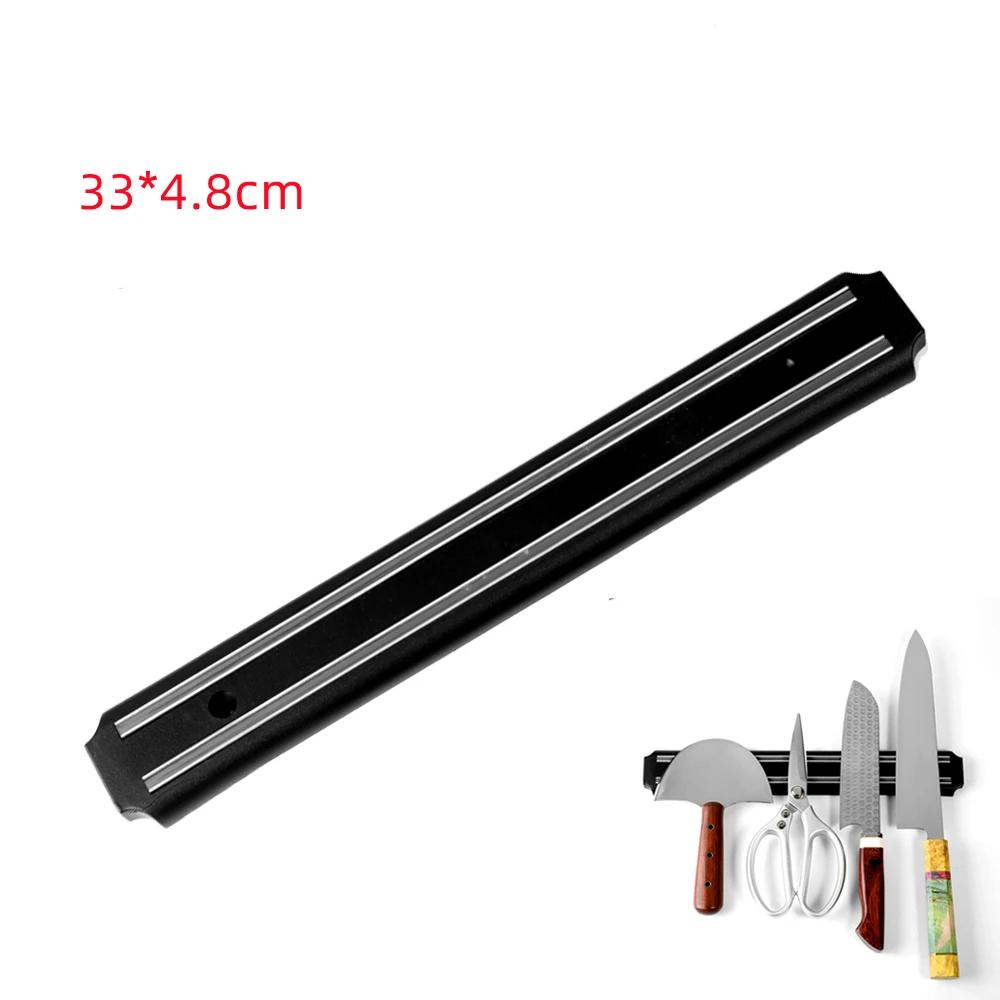 3 velikosti Stojan na nože z nerezové oceli Magnetický držák na nože Nástěnný úložný regál Domácí magnet Víceúčelový kuchyňský nástroj