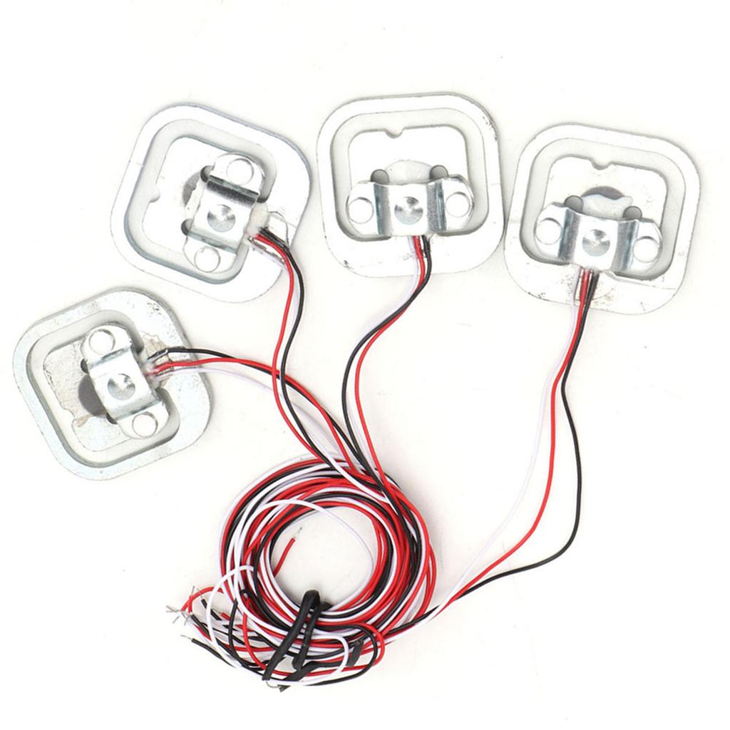 HX711 Module  4 Pcs Personal 50Kg Half Bridge Strain Gauge Weighting Sensor Set