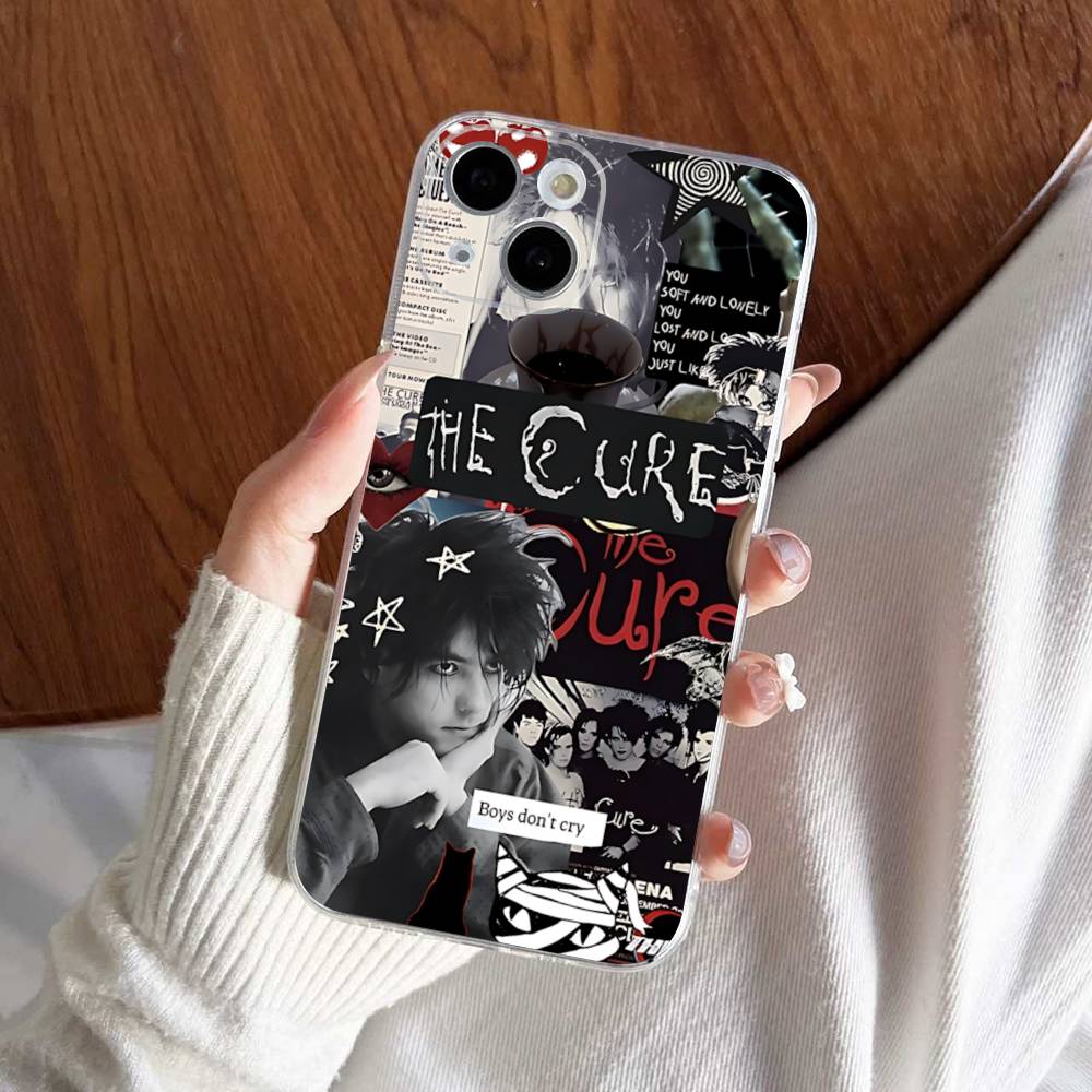 Hot Classic Rock The C-CureS Band Phone Case For IPhone 17 16 15 14 13 12 11 Pro Max Plus Soft Cover Personalized DIY