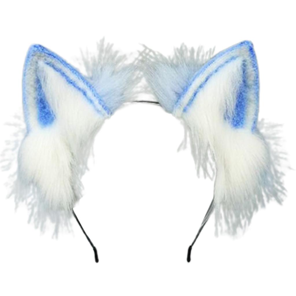 Women Hair Hoop Anime Maid Cosplay Headband Lace Flower Headwear Hair Accessory Ribbon Bow Hairband for Girls