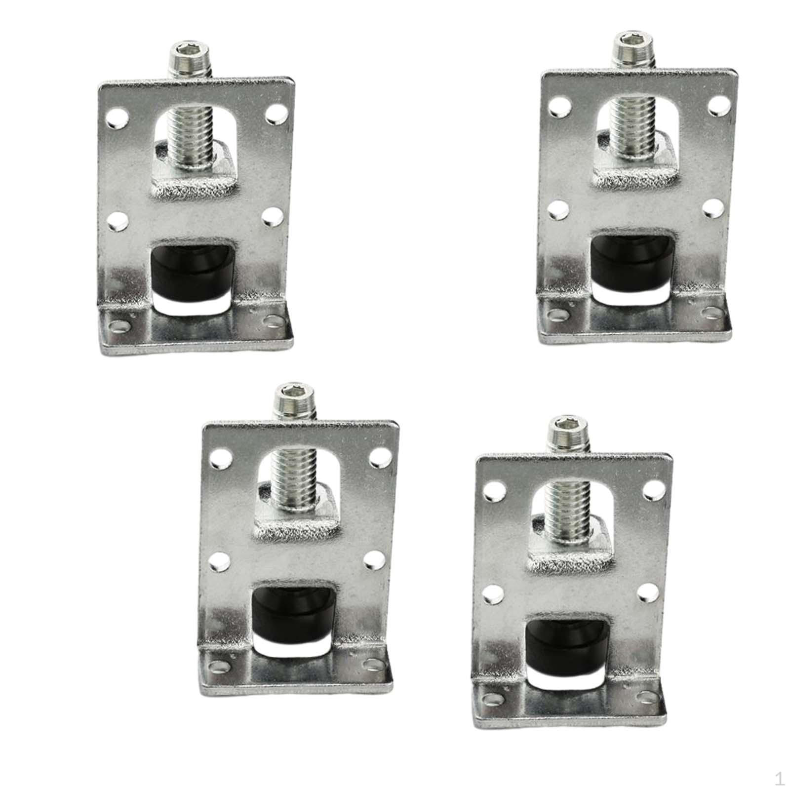 4 предмета, выравнивающие ножки, ножки стола, мебельные опоры, прочные нескользящие подушечки, выравнивающие ножки 50mm