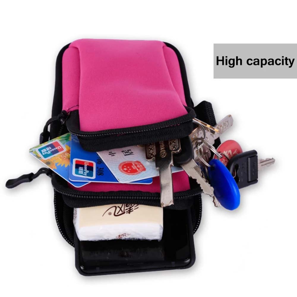 Waterproof Cell Phone Holder Running Sport Arm Band Mobile Phone Bag Phone Case Armband Bag