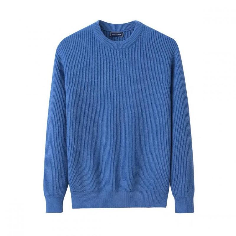 Men S Thick Loose Knit Pullover Sweater Winter Casual Fashion