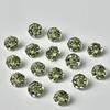 Octagonal Queen Cut Zircon Gem, 6/8mm, Super Sparkle Coated for DIY Jewelry