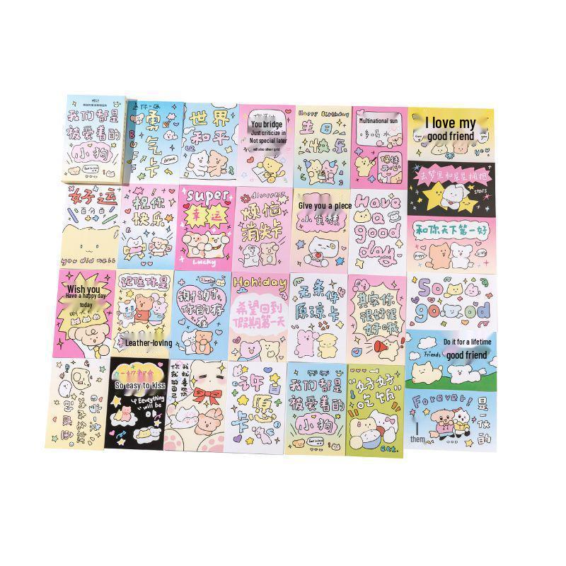 Spring Mountain Escape Postcard Set: 30 Sheets of Inspirational Scenery & Text