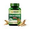 Himalayan Organic Korean Red Ginseng 1000mg For Men | 100 Capsules 100gm 0.2lbs