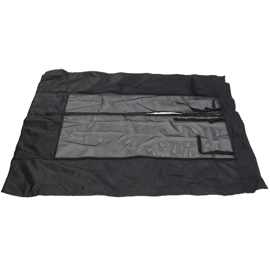 Moskitiera na przesuwne drzwi boczne vana Wysoka wytrzymałość Oddychająca 52,36x70,87 cala Magnetyczna siatka do vana