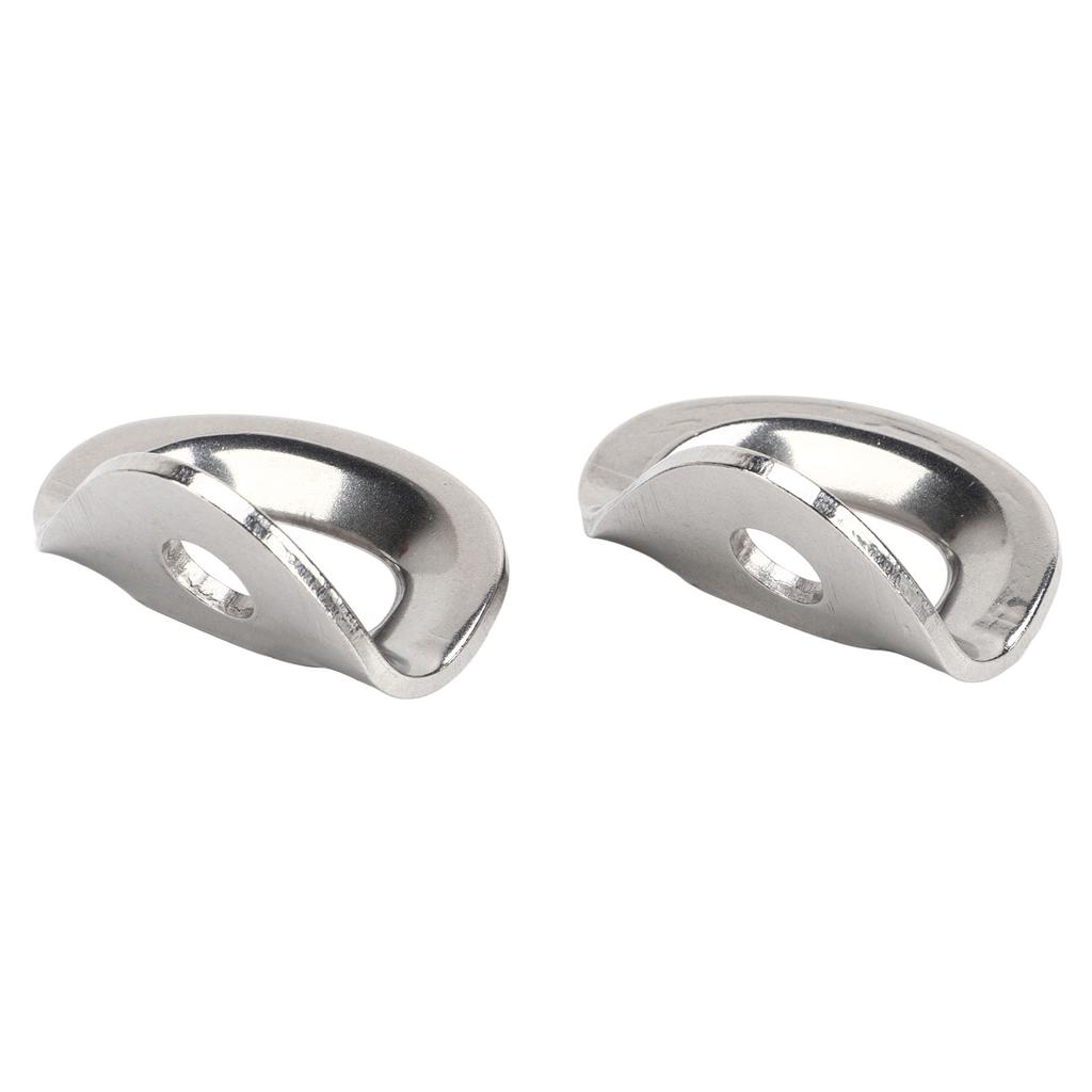2 Pcs Climbing Bolt Hanger 316 Stainless Steel Large Bearing Capacity Anchor for Carving Aerial Work