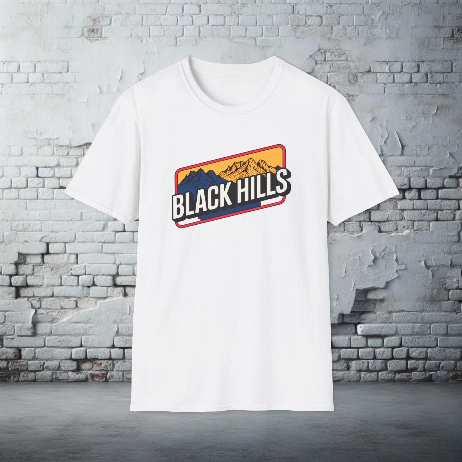 Black Hills South Dakota Unisex T-Shirt - Nature Tee, Mountain Landscape Shirt XL