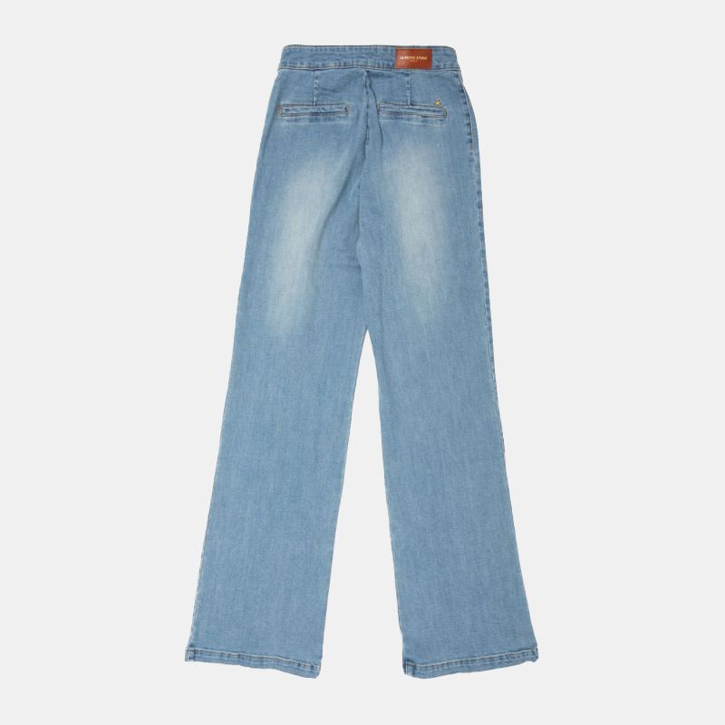 Jean regular avec boutons stone paula Femme LA PETITE ETOILE