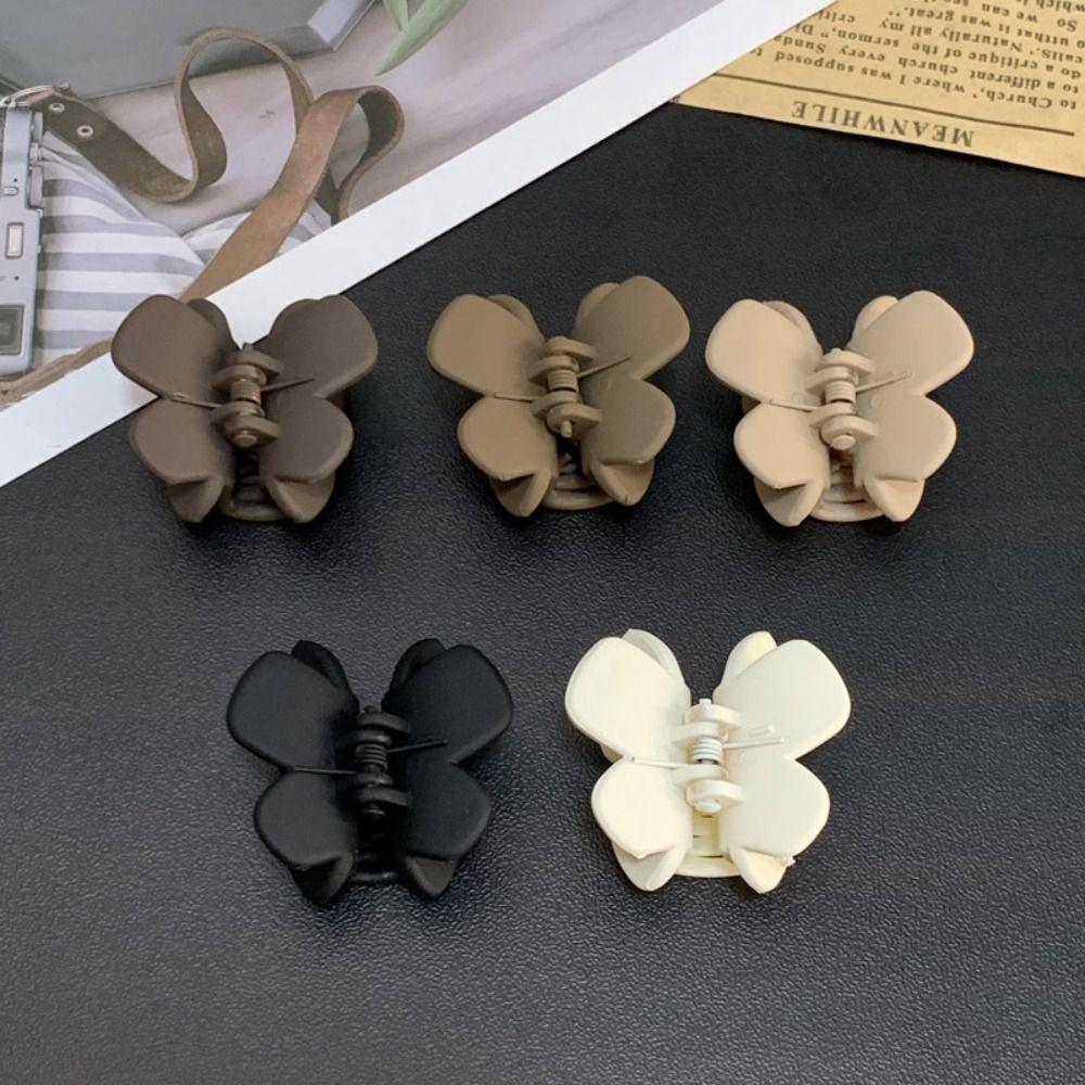 6Pcs Headwear Small Hair Claw Clip Butterfly Hairpin Retro Barrette  Women