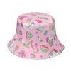 Sunshade Cute Hat Donut Ice Cream Hot Air Balloon Pattern Womens Fisherman Hat