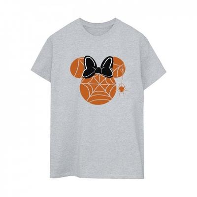 Womens/Ladies Cobweb Boyfriend T-Shirt