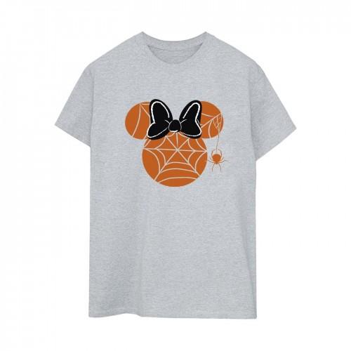 Minnie Mouse Womens/Ladies Cobweb Boyfriend T-Shirt