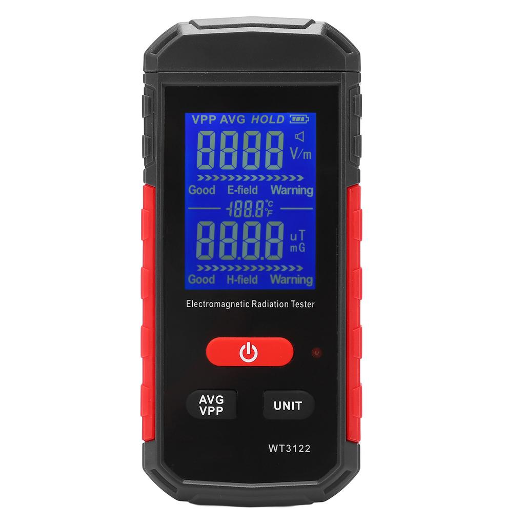 Radiation Detector Electric Field Magnetic Field Detection Data Lock Electromagnetic Radiation Meter