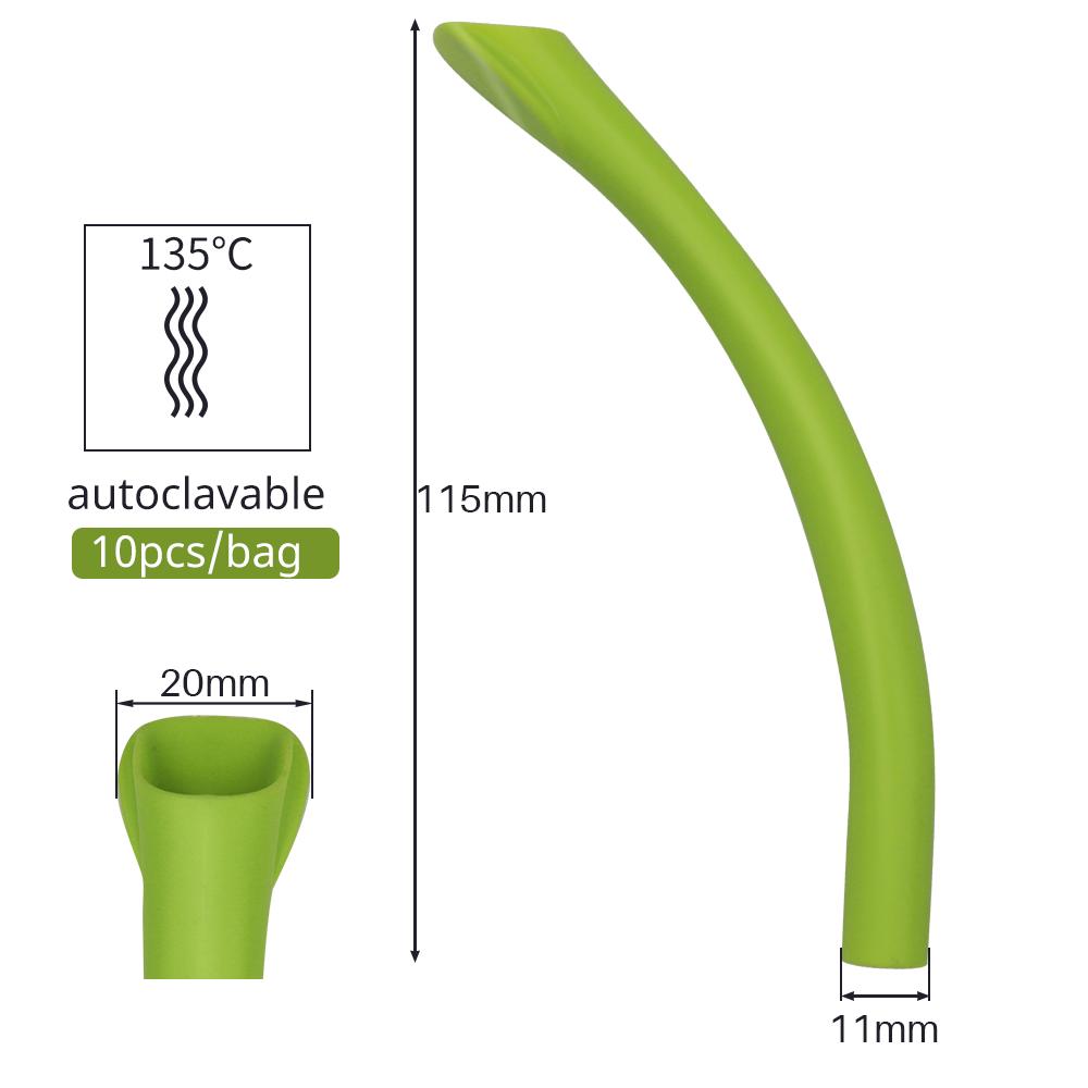 1 stk. autoklaverbare sterke sugepunkter for tannleger, svake sugepunkter for tannleger, andnebb-evakueringspunkter, aspirator, spyttrørssugpunkter