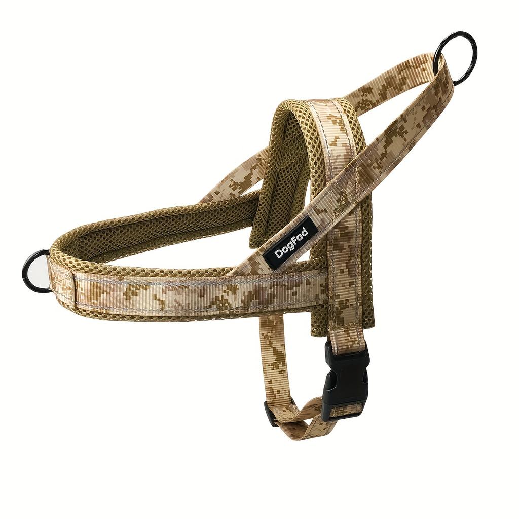 Reflective No-Pull Dog Harness - Adjustable, Escape-Proof Vest for Small To Large Breeds, Hand-Wash Only, DogFad