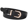 Stylish Style Minimalist Pu Belt With Alloy Pin Buckle For Daily Suitable Use