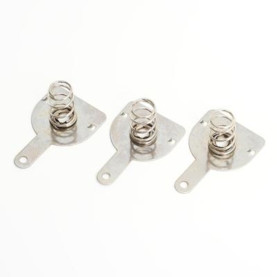 10Pair 20Pcs 18650 Battery Pack Spring Contact Piece Battery Box Positive and Negative Single Pole Battery Contact Piece
