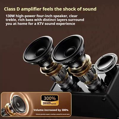 MK-321 Portable Bluetooth Speaker 20W Bass Soundbox With Strap USB/TF/FM Outdoor Camping Audio