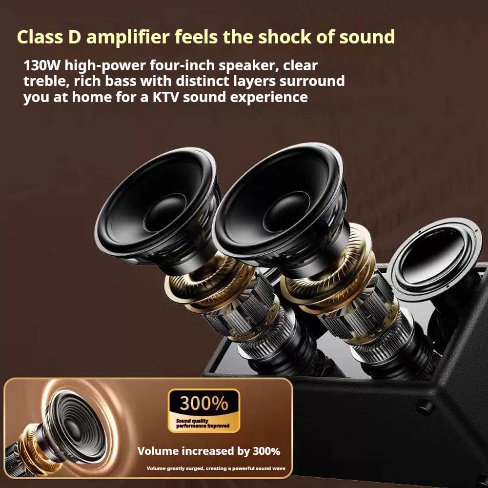MK-321 Portable Bluetooth Speaker 20W Bass Soundbox With Strap USB/TF/FM Outdoor Camping Audio