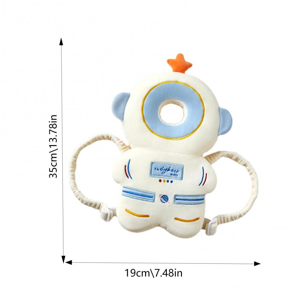 

Рюкзак с защитой головы ребенка. Рюкзак ребенка. Подушка для защиты головы с сигнализацией BB. Легкая регулируемая защита головы для ходьбы и ползания младенцев. Astronaut