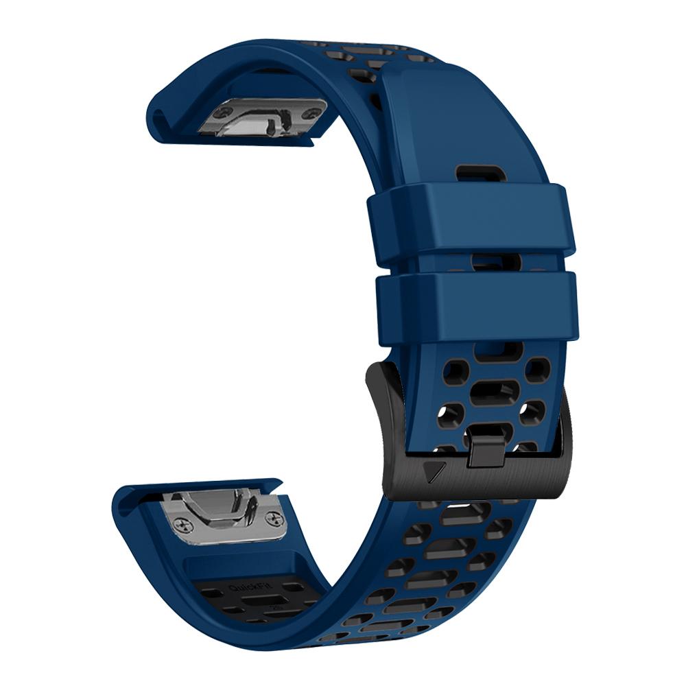 Sportliches Silikon-Uhrenarmband für Garmin Fenix 8 8Pro 47mm 51mm 7 7X 6 6X 5 5X Plus/Epix/Quatix/Tactix/Enduro Uhrenarmband 26/22mm