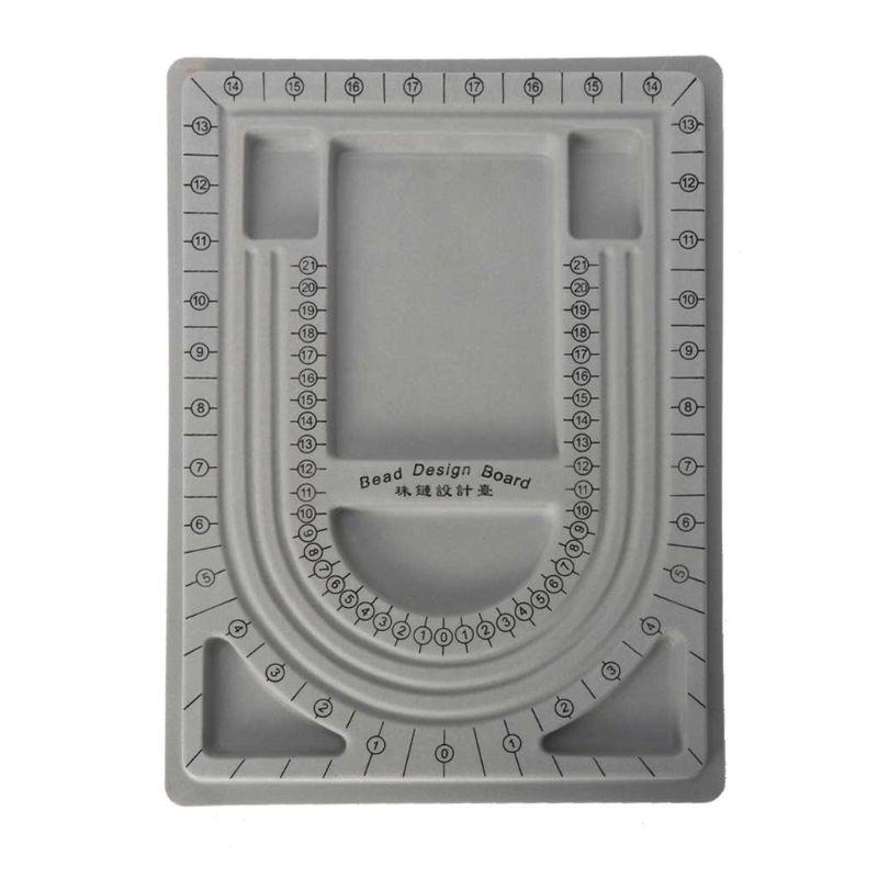 4 buc. mărgele gri turmă tavă design plăci kit bricolaj cu margele brățară instrumente de bijuterii